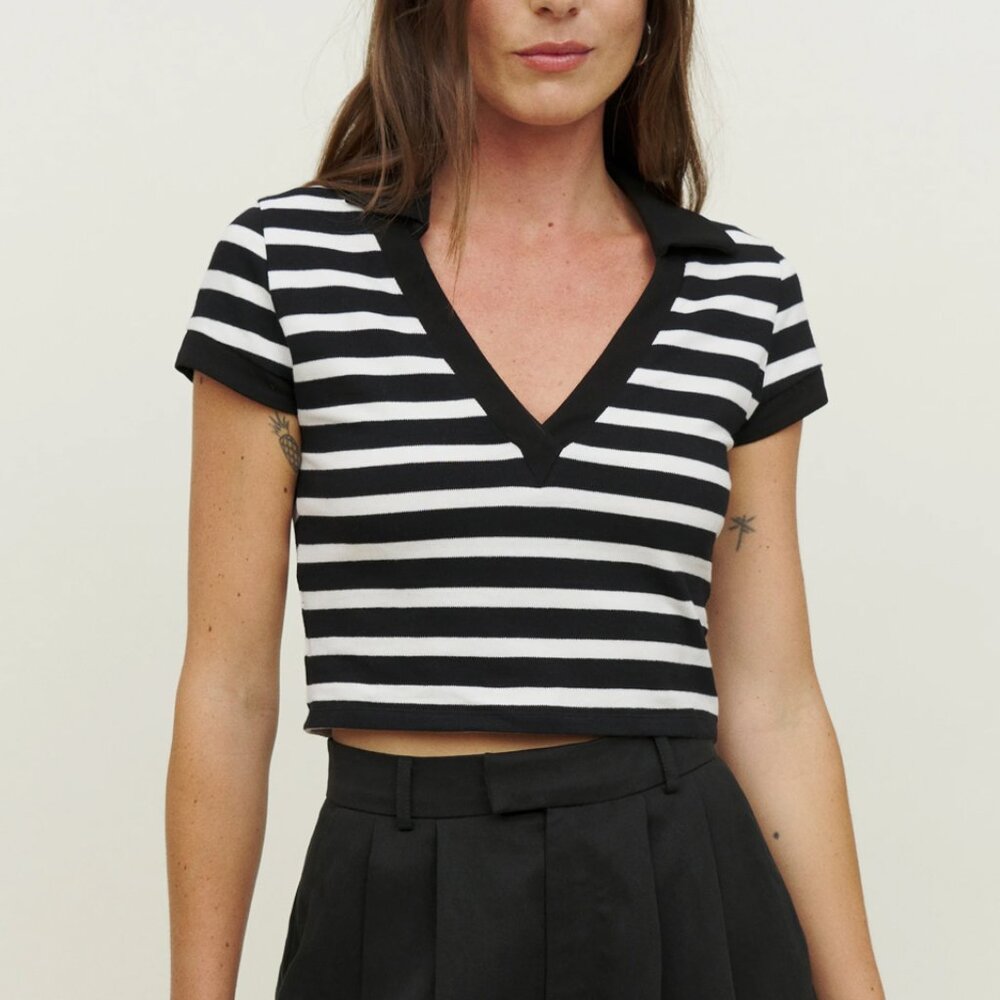Reformation Lovella Knit Top